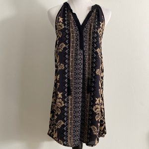 NWT ASTR Mixed Floral Print Halter Dress Size Small